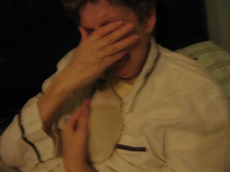 LA TRISTESSE DE MAMY  .