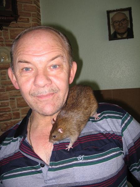 PAPY AVEC BENJI  .